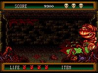 Splatterhouse 2 sur Sega Megadrive